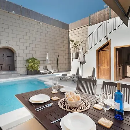 Casa America- Private Heated Pool- Sun & Solarium Experience Σπίτι διακοπών Fasnia
